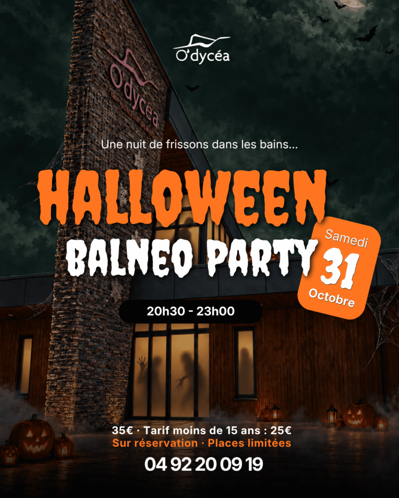 soirée balnéo nocture spéciale halloween
